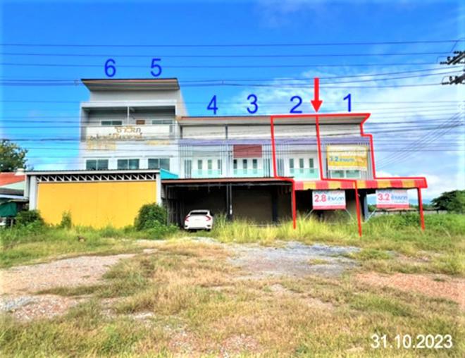 อาคารพาณิชย์หลุดจำนอง ธ.ธนาคารกสิกรไทย แพร่ สูงเม่น ร่องกาศ